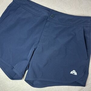 Eastern Mountain Sports Compass Trek Shorts Women's‎ Small 30x5 Drawstring Blue